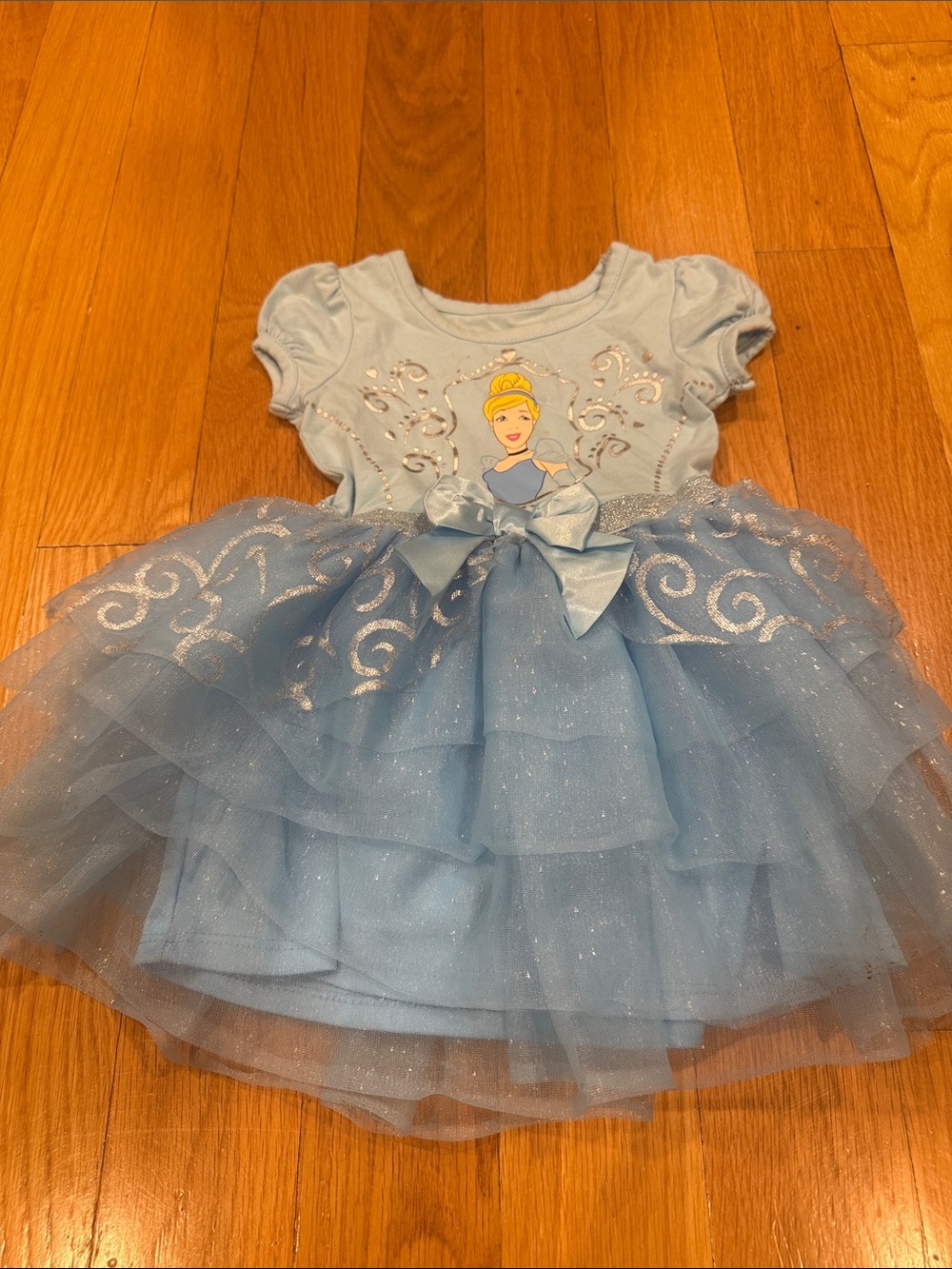 Disney princess cinderella dress size 12 months .